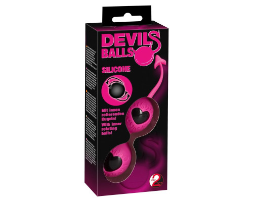 Заказать Вагинальные шарики в силиконовой оболочке Devils Balls Заказать Вагинальные шарики в силиконовой оболочке Devils Balls