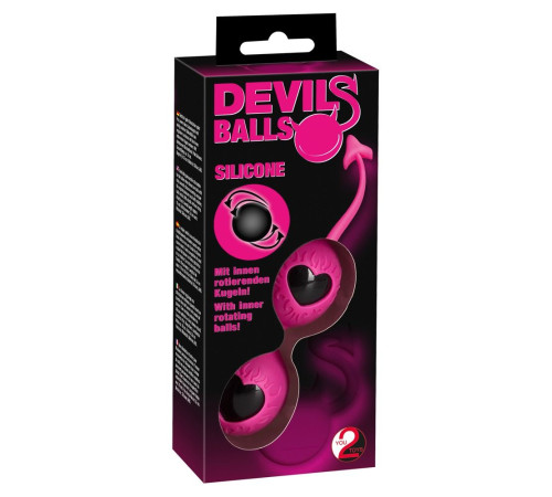 Вагинальные шарики в силиконовой оболочке Devils Balls Вагинальные шарики в силиконовой оболочке Devils Balls