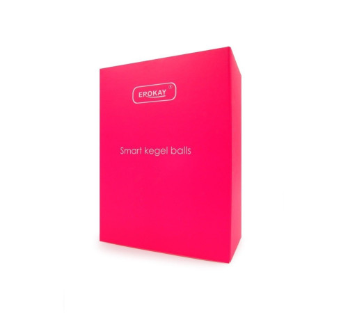 Набор розово-белых вагинальных шариков: двойные и одинарный