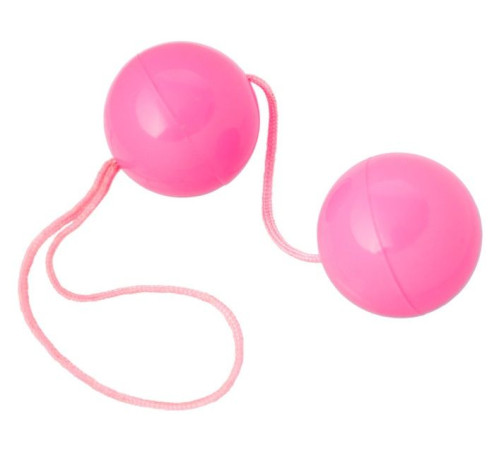 Розовые вагинальные шарики BI-BALLS