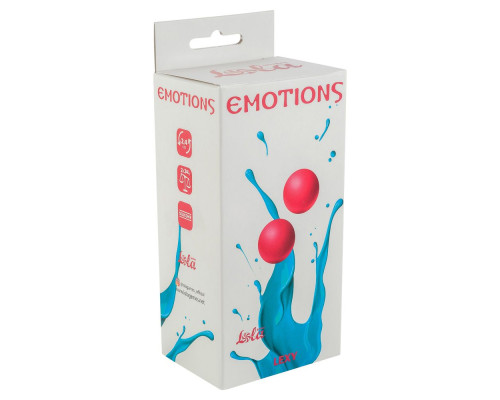 Заказать Ярко-розовые вагинальные шарики без сцепки Emotions Lexy Small