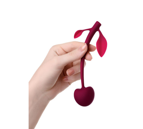 Бордовая вагинальная вишенка WILD CHERRY - 14,5 см.
