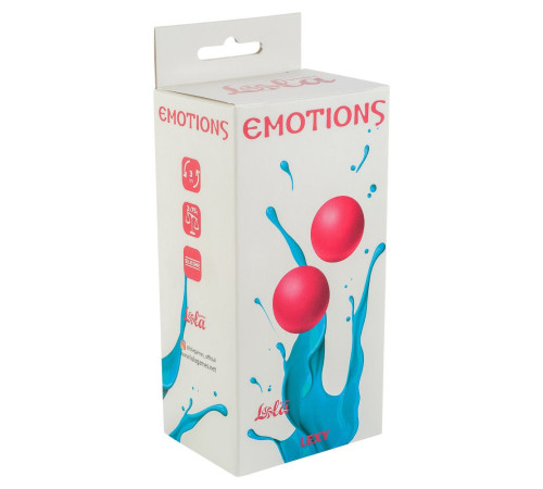 ярко-розовые вагинальные шарики без сцепки Emotions Lexy Large ярко-розовые вагинальные шарики без сцепки Emotions Lexy Large