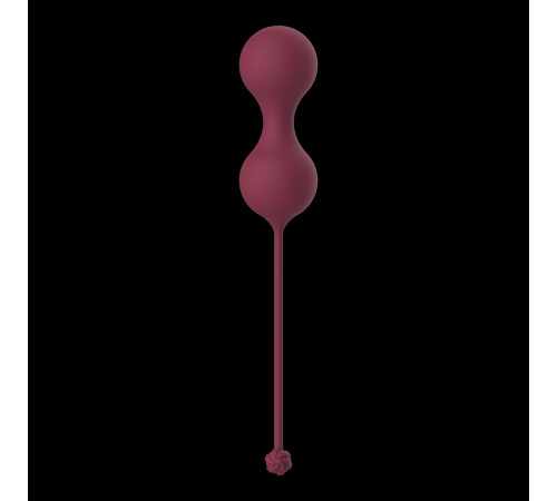 Набор бордовых вагинальных шариков Love Story Carmen