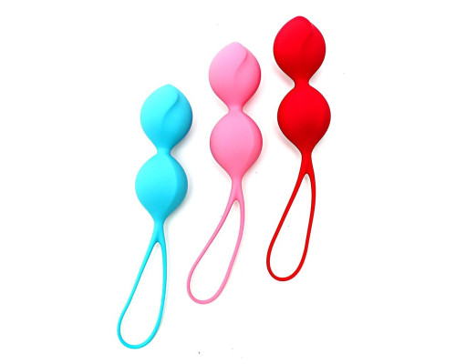 Заказать Набор из 3 двойных вагинальных шариков Satisfyer V Balls