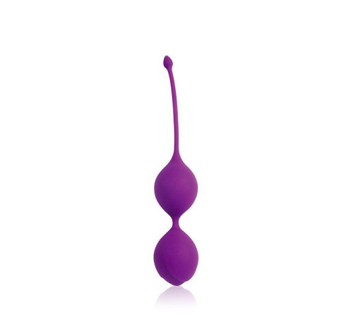 Фиолетовые двойные вагинальные шарики с хвостиком Cosmo Фиолетовые двойные вагинальные шарики с хвостиком Cosmo