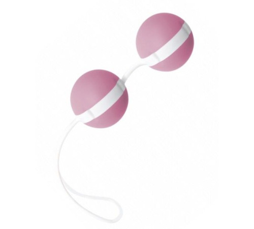 Нежно-розовые вагинальные шарики Joyballs Bicolored Нежно-розовые вагинальные шарики Joyballs Bicolored