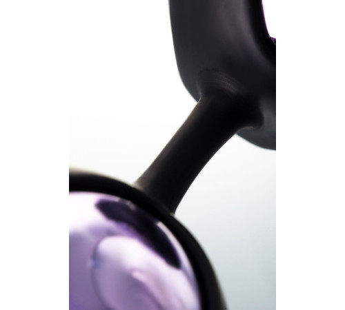 Фиолетово-черная вагинальные шарики TOYFA A-toys