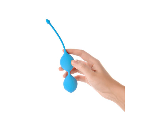 Голубые вагинальные шарики Toyfa A-toys