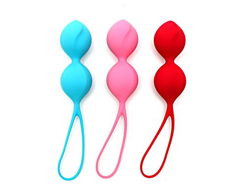 Заказать Набор из 3 двойных вагинальных шариков Satisfyer V Balls