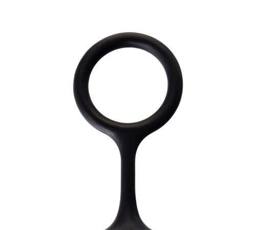 Фиолетово-черная вагинальные шарики TOYFA A-toys