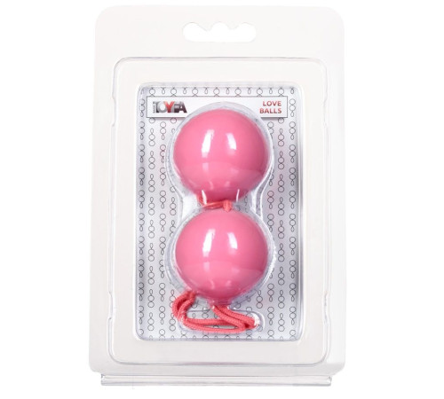 Розовые вагинальные шарики BI-BALLS