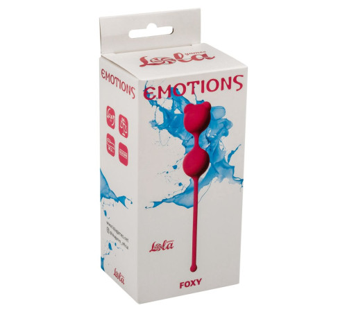 Розовые вагинальные шарики Emotions Foxy Розовые вагинальные шарики Emotions Foxy