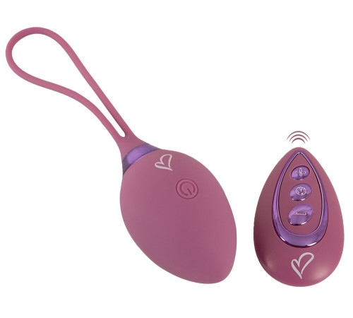 Фиолетовый вагинальный шарик ROVANA RC Love Ball