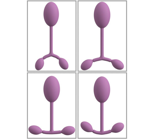 Сиреневый тренажер мыщц тазового дна Vaginal Trainer