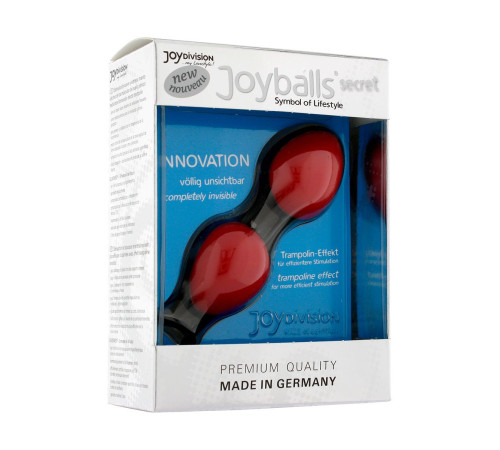 Красные вагинальные шарики Joyballs Secret