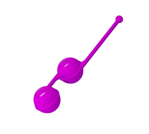 Лиловые вагинальные шарики Kegel Tighten Up III