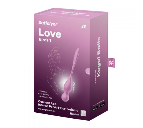 Розовые вагинальные шарики Love Birds 1 Розовые вагинальные шарики Love Birds 1