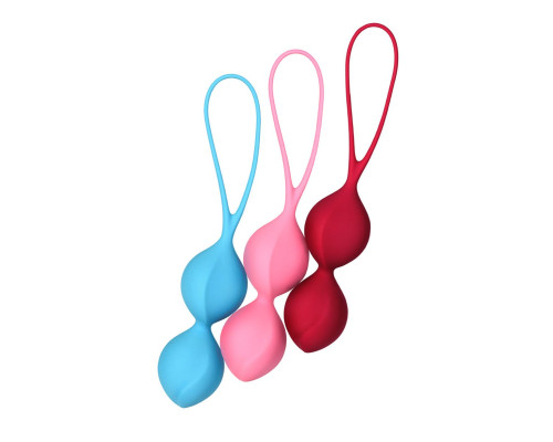 Заказать Набор из 3 двойных вагинальных шариков Satisfyer V Balls