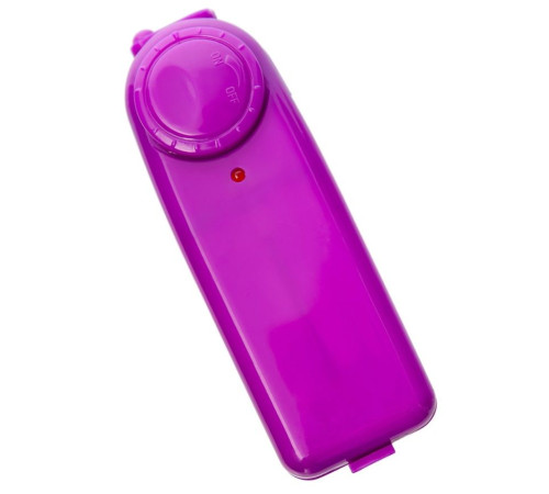 Фиолетовые вагинальные шарики с вибрацией