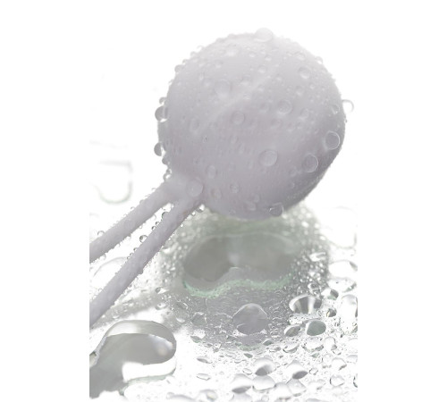 Белый вагинальный шарик LILY