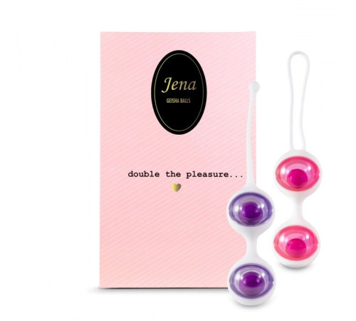 Комплект вагинальных тренажеров Jena Geisha Balls Комплект вагинальных тренажеров Jena Geisha Balls