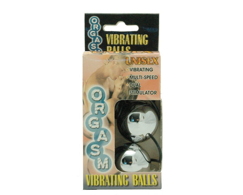 Заказать Серебристые вагинальные шарики с вибрацией ORGASM VIBRATING BALL Заказать Серебристые вагинальные шарики с вибрацией ORGASM VIBRATING BALL