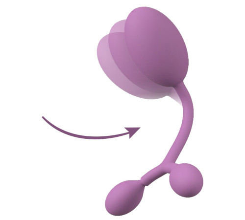 Сиреневый тренажер мыщц тазового дна Vaginal Trainer