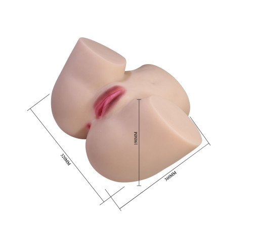 Телесный мастурбатор Liora с вибрацией