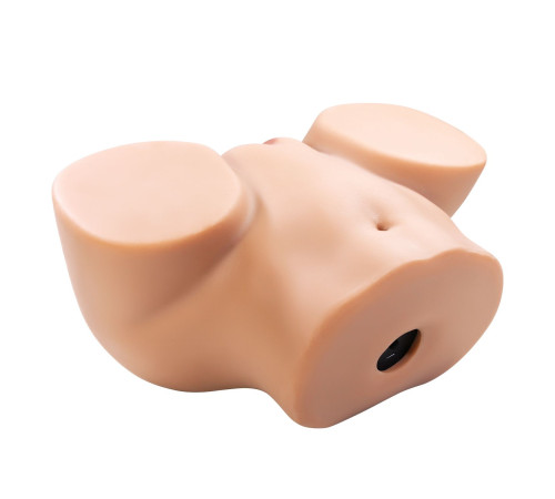 Телесный мастурбатор Olivia с 2 любовными отверстиями