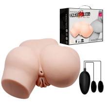 Телесный полуторс с двумя любовными тоннелями и вибрацией