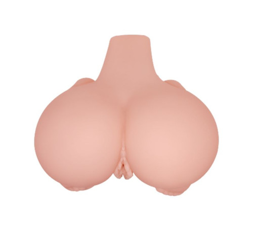 Реалистичная попка с 2 любовными тоннелями и вибрацией