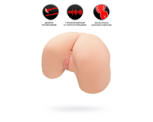 Заказать Вагина с вибрацией и ротацией Adel 001 Real Hips