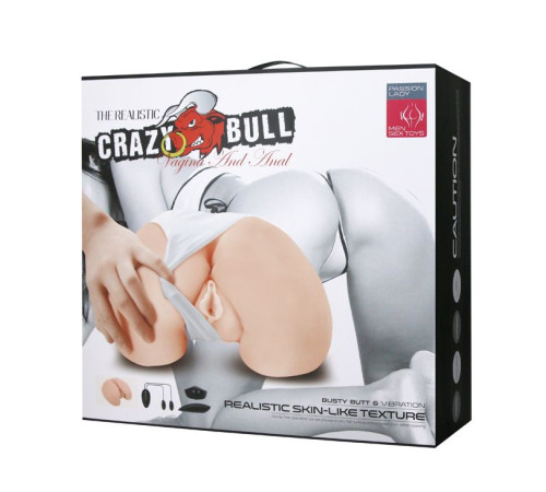 Вагина и анус с вибрацией CrazyBull Vagina and Anal Вагина и анус с вибрацией CrazyBull Vagina and Anal