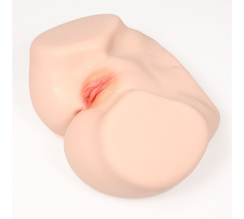 Мастурбатор-полуторс с двойным слоем материала Vanilla Onahole Real Vagina