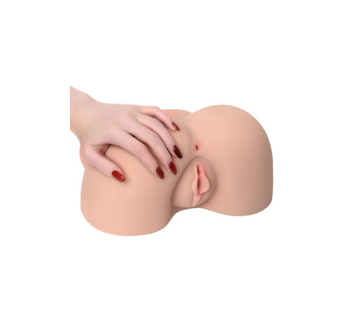 Вибрирующий мастурбатор-полуторс Olivia Say: вагина и анус