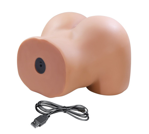 Телесный мастурбатор Julia с 2 любовными тоннелями