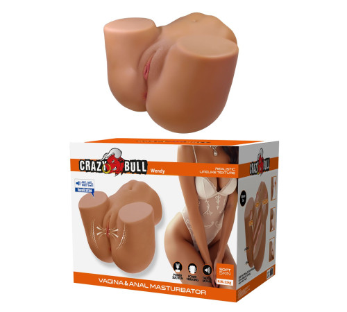Мастурбатор Wendy с 2 любовными тоннелями