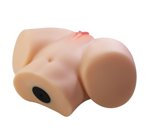 Телесный мастурбатор Vivian с 2 любовными тоннелями