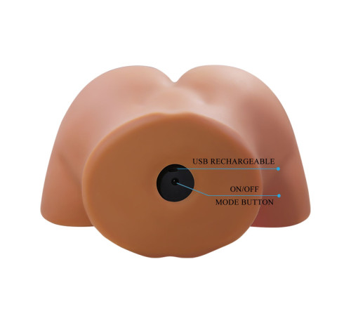 Мастурбатор Ilana с вибрацией и всасыванием