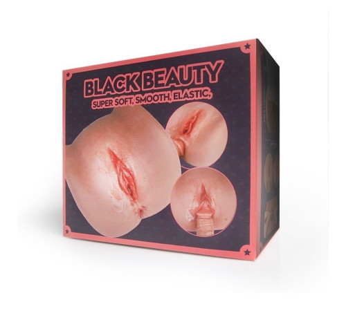 Мастурбатор Black Beauty - вагина и анус Мастурбатор Black Beauty - вагина и анус