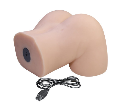 Телесный мастурбатор Liora с вибрацией