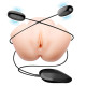 Заказать Телесный мастурбатор с 2 тоннелями Dual Vagina and Ass Veronica