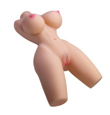 Телесный мастурбатор-торс Lily