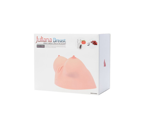 Мастурбатор Juliana Breast с вагиной