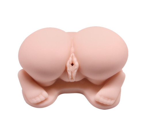Реалистичная попка с 2 любовными тоннелями и вибрацией