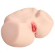 Мастурбатор-полуторс с двойным слоем материала Jenny Onahole Real Vagina