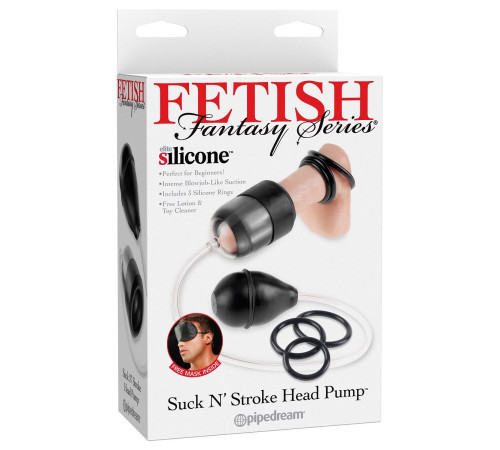Компактная помпа-насос для головки Suck N’ Stroke Head Pump Компактная помпа-насос для головки Suck N’ Stroke Head Pump