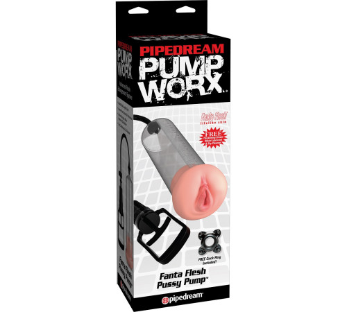 Вакуумная помпа PUMP WORX FANTA FLESH PUSSY PUMP