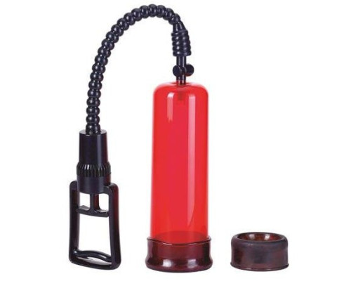 Заказать Вакуумная помпа с двумя сменными насадками NEW STAY HARD PUMP CLEAR RED Заказать Вакуумная помпа с двумя сменными насадками NEW STAY HARD PUMP CLEAR RED